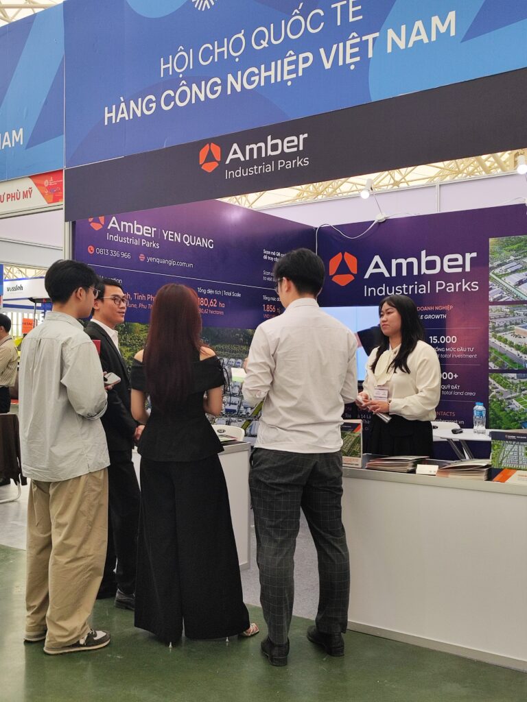 Amber Industrial Parks khép lại hành trình tham dự VIIF 2025, mở rộng kết nối và hợp tác trong lĩnh vực bất động sản công nghiệp