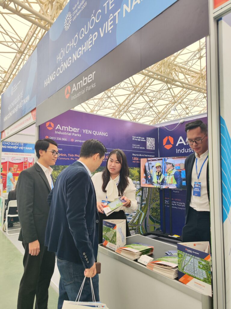 Amber Industrial Parks khép lại hành trình tham dự VIIF 2025, mở rộng kết nối và hợp tác trong lĩnh vực bất động sản công nghiệp
