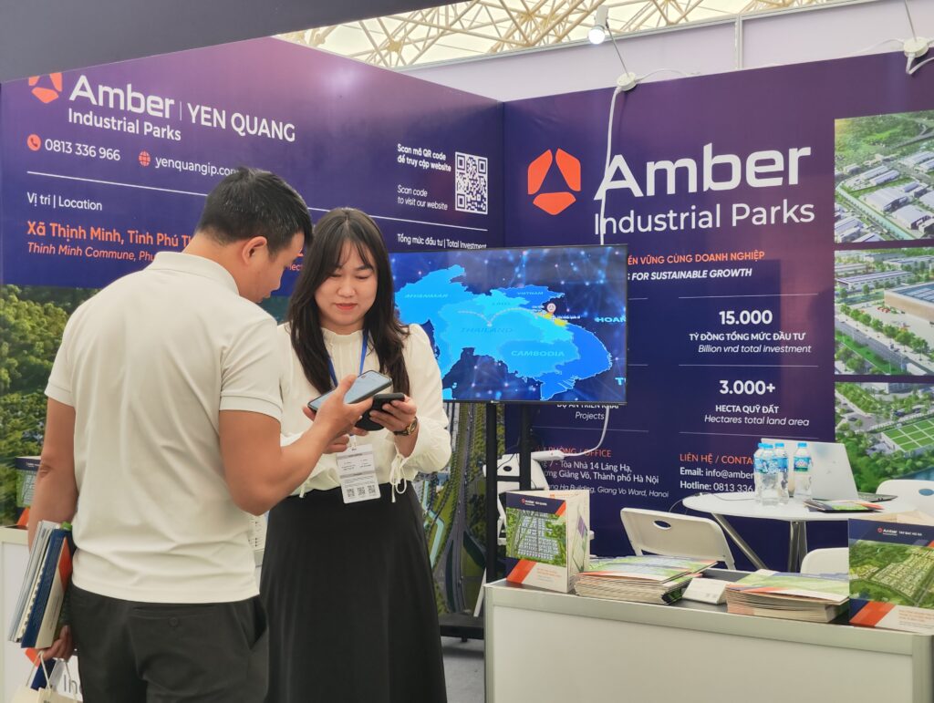 Amber Industrial Parks khép lại hành trình tham dự VIIF 2025, mở rộng kết nối và hợp tác trong lĩnh vực bất động sản công nghiệp